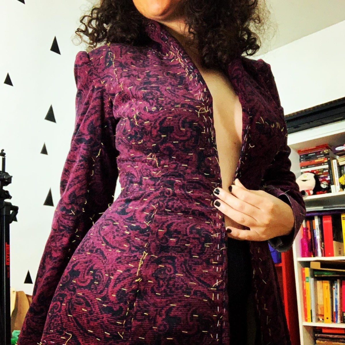 O que a foto de um casaco pode&nbsp;desenrolar